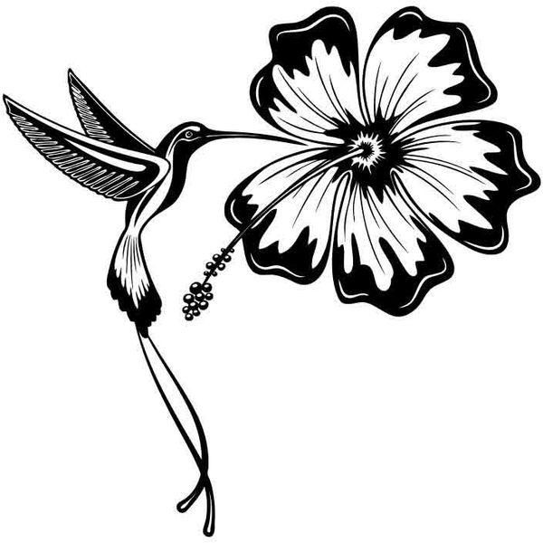 kazafakra Flower and Bird‬‏ Wall Sticker