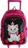 School Trolley Bagpack For Boys - Marie, 18 Inch, Pink, MBO2004