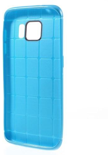 Dots TPU Cover Shell for Samsung Galaxy S7 Edge - Blue