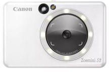 Canon Zoemini S2 Instant Camera Color Photo Printer - Pearl White - ZV223