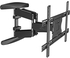 NB North Bayou Full Motion TV Wall Bracket Mount for Most 40-75 Inches LED LCD Computer Monitors and TVs，Adjustable Tilting, Rotating.Weight up to 100lbs(P6)