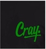 Cray Cray InCRAYdible Green Crested Badge Round Neck T-shirt - Black