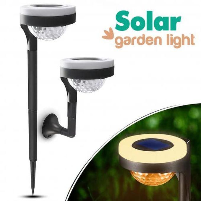 Solar Garden Light With Dual-use Installation - 1 Pcs
