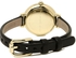 Marc by Marc Jacobs Sally Women's Black Dial Leather Band Watch - MJ1423
