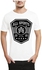 Ibrand S634 Unisex Printed T-Shirt - White, 2 X Large
