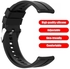 Soft Silicone Wriest Rubber Band Watch Strap 22mm For Huawei GT 3 46MM 2022 - Black