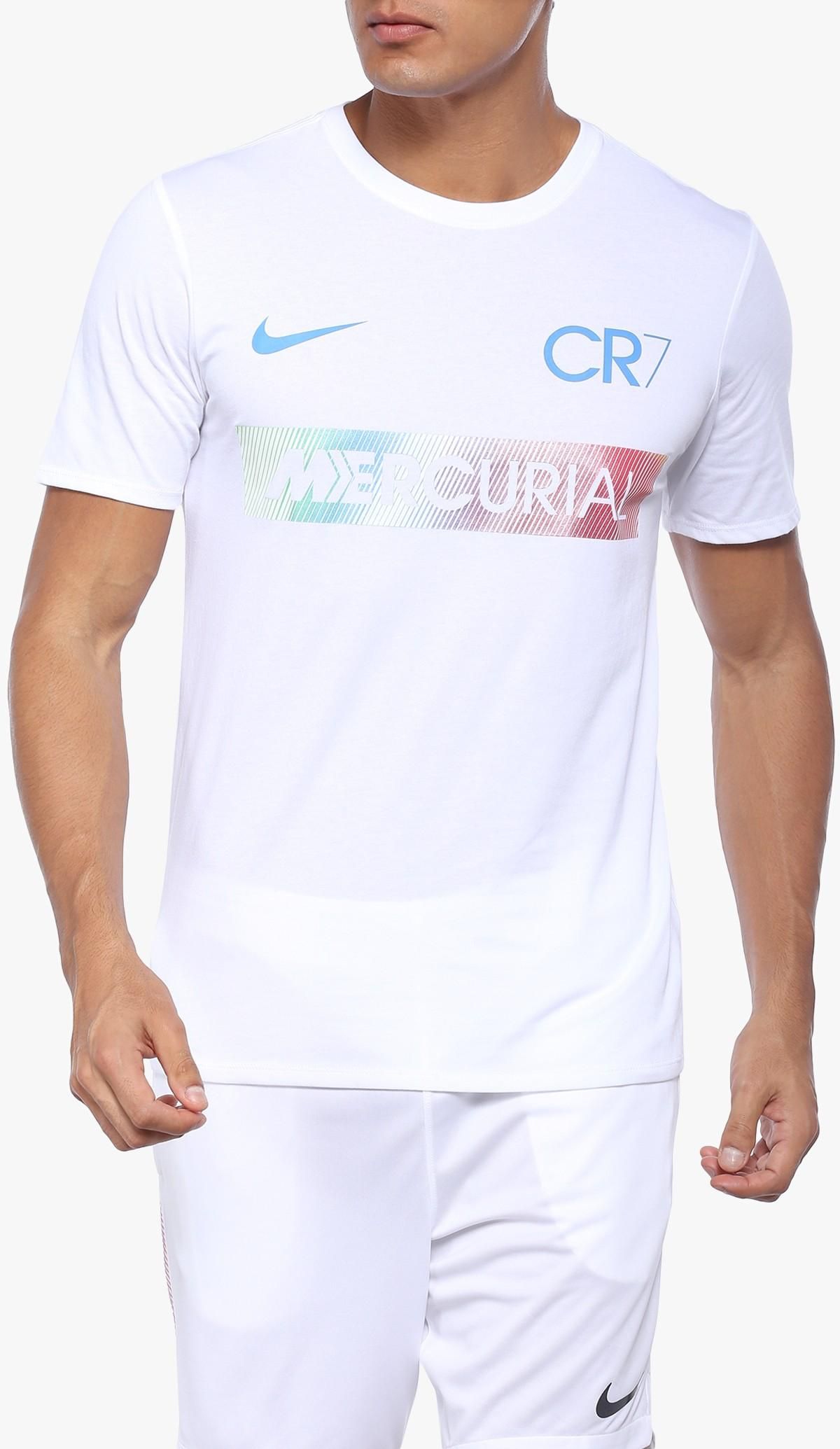 White Dry CR7 Football T-shirt