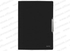 Leitz Flap Folder A4 with elastic fastener, PP, Satin Black