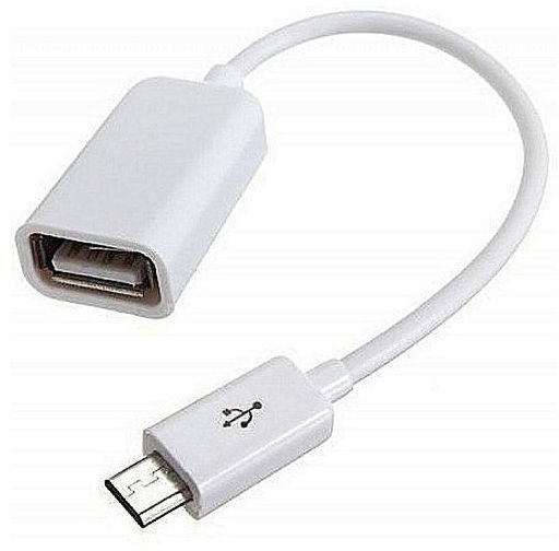 Otg Connect Kit OTG Cable Micro USB Cable White Small