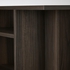 HOLMERUD Side table - dark brown 80x31 cm