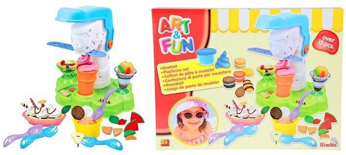 Simba Art & Fun Plastic Dough Ice Cream- Babystore.ae