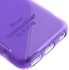 Purple S-Line Wave TPU Gel Cover for iPhone 5C