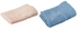 Rosa Home Honeycomb Cotton Hand Towel, 33 X 33 cm - Rose + ROSA HOME Bordeaux Honeycomb Cotton Face Towel, 60 x 40 cm - Baby Blue