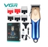 VGR ماكينة احترافية لقص الشعر كهرباء مصنوعة من المعدن + شنطه دكان علاء