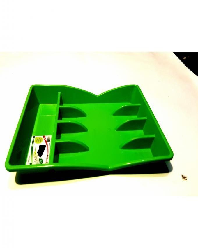 Lux Spoons Organizer Tray - Green