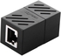 Ugreen 10 Gigabite Speed Cat7 Cat6 Cat5e RJ45 Ethernet Cable Extender In-Line Coupler- Black