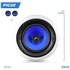 2-Way In-Wall In-Ceiling Speaker System - Dual 6.5 Inch 250W Pair of Hi-Fi Ceiling Wall Flush Mount Speakers w/ 1" Silk Dome Tweeter, Adjustable Treble Control -Home Theater Entertainment - Pyle PIC6E