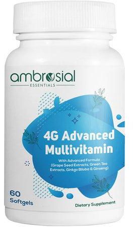 4G Advanced Multivitamin For Men And Women With 45 Essential Active Vitamins And Minerals Pack Of 1 60 Capsules