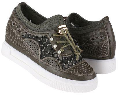Toobaco Girls' Casual Leather Sneakers