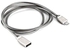 Micro USB Metal Charging Data Cable for Mobile Phones Silver
