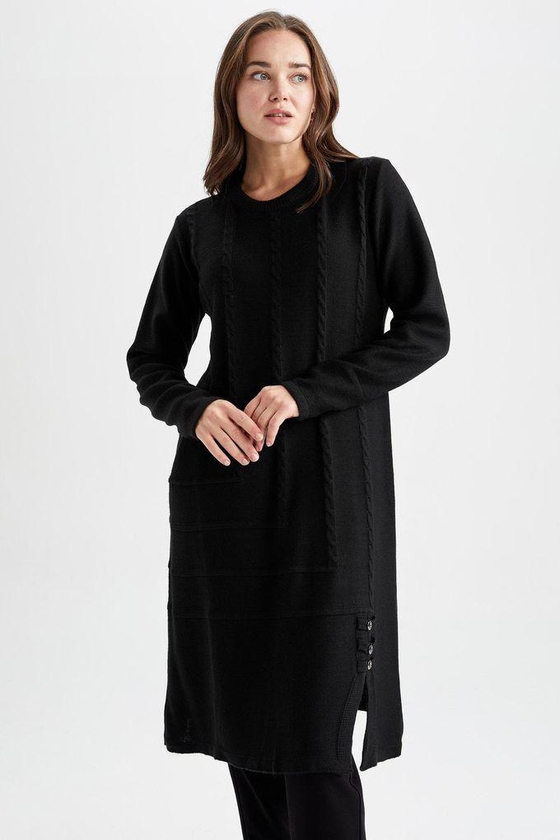 Defacto Woman Regular Fit Tricot Tunic.