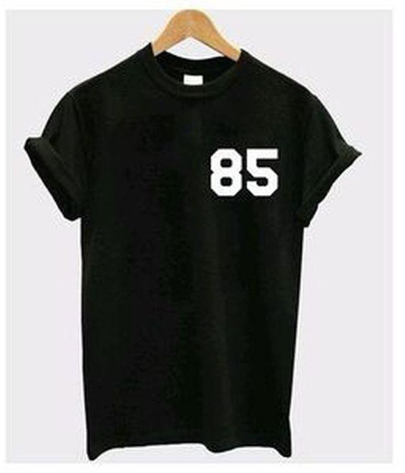 High Quality Round Neck T Shirt Printed 85