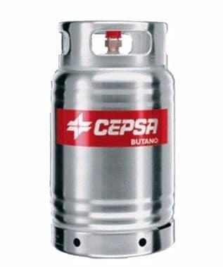 Cepsa Durable 12.5Kg Stainless Gas Cylinder