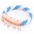 Anemoss Fish Detailed Rope Women&#39;s Bracelet Blue