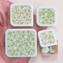 A Little Lovely Company - Lunch and Snack Box Set Blossoms- Babystore.ae