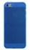 غطاء حماية بهيكل مطاطي باهت وشاشة حماية لهواتف ابل آي فون 5 و5 اس - ‫(ازرق)