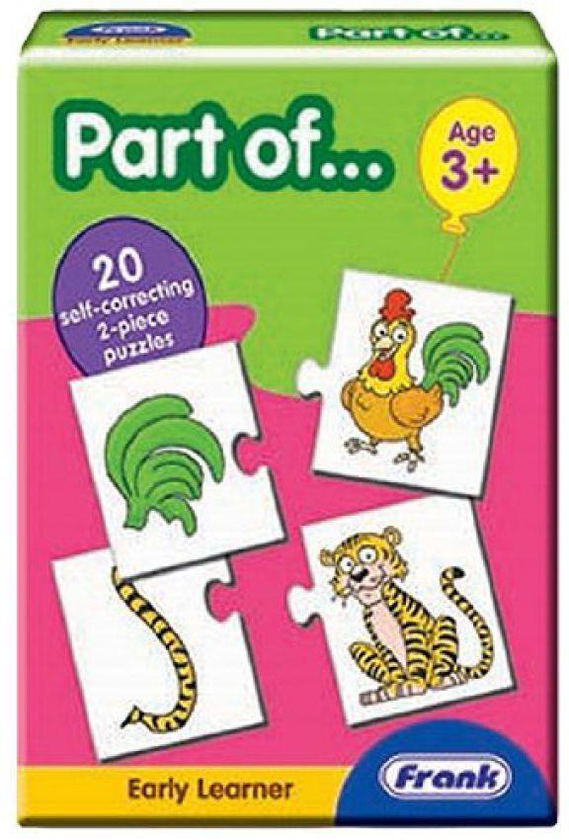 Frank Parts Of - 20 Self Correcting 2 Pc Puzzles