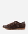 Dani Suede Lace Up Casual Shoes - Deep Brown
