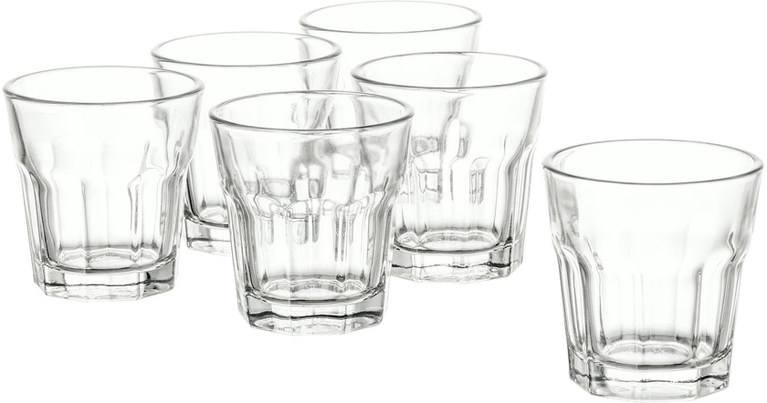 POKAL كأس - زجاج شفاف 5 سل