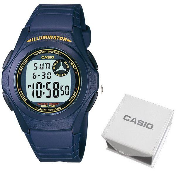 Casio watch for men[F-200W-2BU]