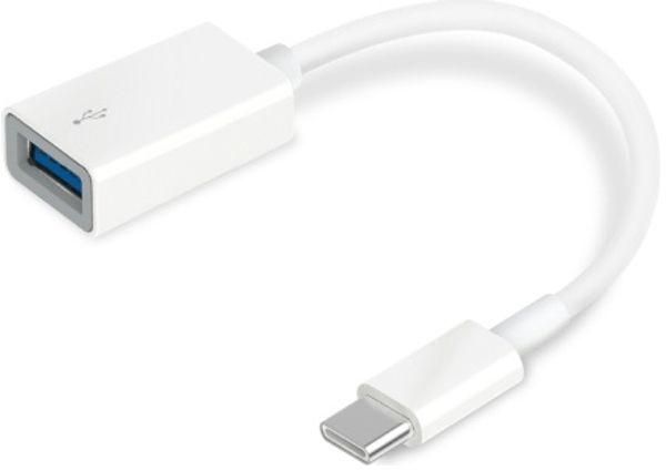 TP-Link Super Speed 3.0 USB-C To USB-A Adapter, White - UC400