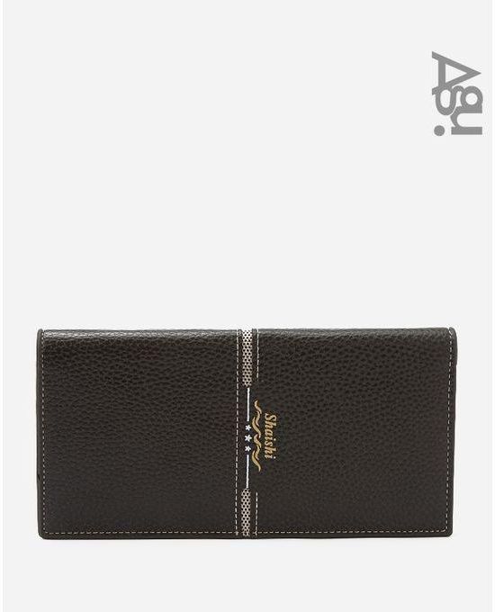 Agu Leather Wallet - Olive