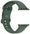 Replacement Watchbands For Apple Watch Series 7 45mm/6 & SE & 5 & 4 44mm/3 & 2 & 1 42mm Dark Green