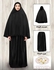 L'Antique Women's Waterproof Prayer Pocket Skirt - Black