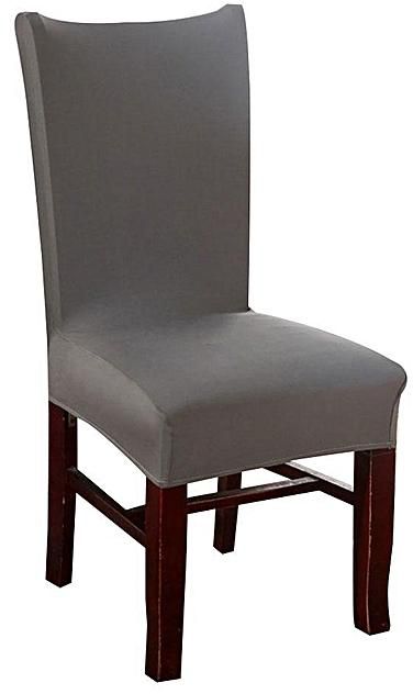 Louis Will 1 Piece 8 Solid Colors Polyester Spandex Dining Chair Covers For Wedding Party Chair Cover Stretch Dining Room Chair Slipcovers