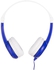 BuddyPhones - Connect On-Ear Wired Headphones Blue