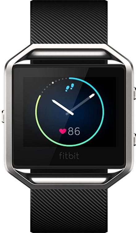 Fitbit Blaze Fitness Smart Watch - Small Black Band