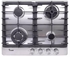I Cook BH5060S-8-IS Gas Built-In Hob 4 Burners Stainless Steel, 60 Cm