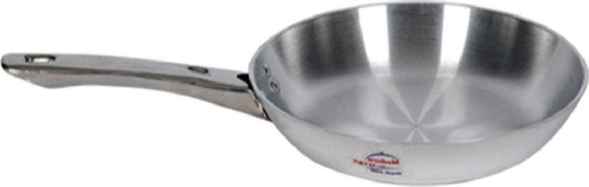 Nouval Lux Aluminum Frying Pan With Stainless Steel  Handle 32 Cm