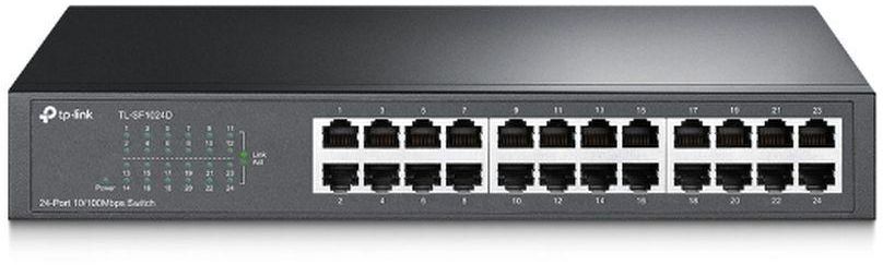 TP-Link TL-SF1024D 24 Port 10/100Mbps Fast Ethernet Switch - Desktop/Rackmount