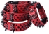 Universal 2 Inch Width Adjustable Solid Pet Dog Rivet Spiked Leather Collar