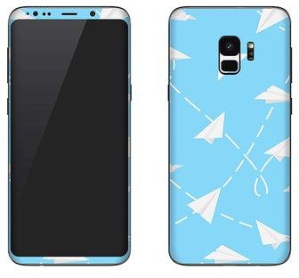 Vinyl Skin Decal For Samsung Galaxy S9 Paper Planes