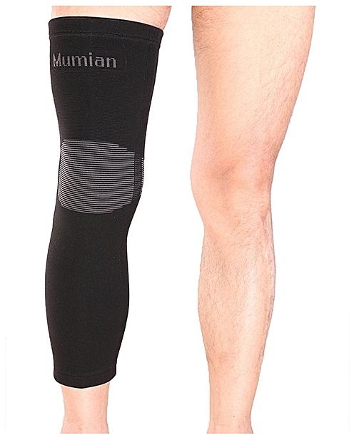 Mumian A06 Classic knitting Warm Sports Long Knee Pad Knee Brace Support Sleeve - 1PC