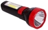 مصباح يدوي LED قابل لإعادة الشحن dlc-92024 أحمر/أسود