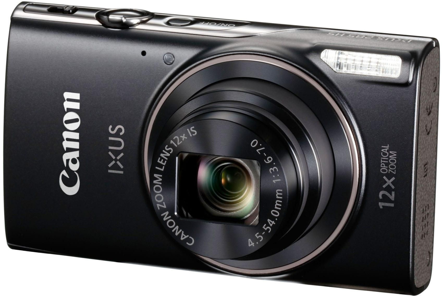 Canon Camera Ixus 285 Black + 8Gb Card + Case