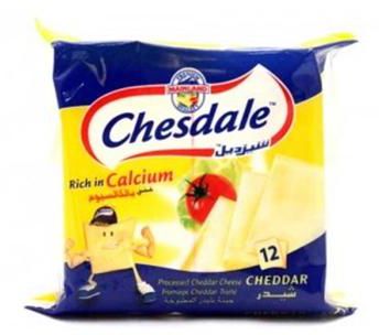 Chesdale Cheddar Slice Cheese - 227 g